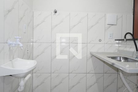 Cozinha de apartamento para alugar com 1 quarto, 45m² em Condomínio Mini-chácaras, Brasília