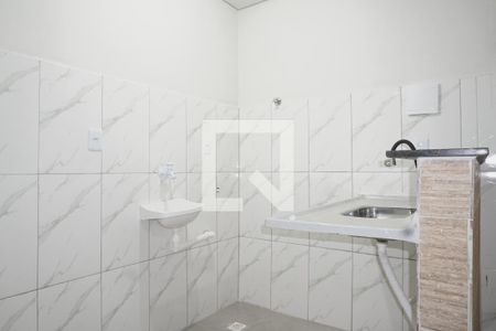 Cozinha de apartamento para alugar com 1 quarto, 45m² em Condomínio Mini-chácaras, Brasília