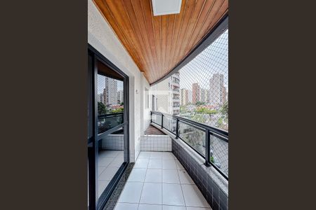 Varanda da Sala de apartamento para alugar com 3 quartos, 132m² em Jardim Vila Mariana, São Paulo