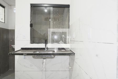 Cozinha de apartamento para alugar com 1 quarto, 45m² em Condomínio Mini-chácaras, Brasília