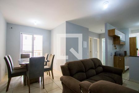 Sala de apartamento para alugar com 2 quartos, 50m² em Jardim Santa Cristina, Santo André