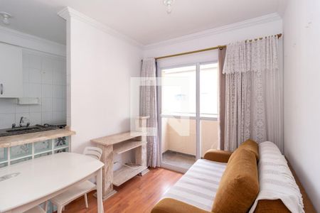 Sala de apartamento para alugar com 1 quarto, 40m² em Vila Gomes Cardim, São Paulo