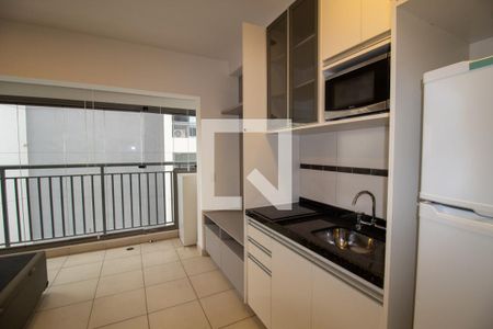 Cozinha de apartamento à venda com 1 quarto, 22m² em Butantã, São Paulo