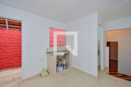 Sala/Cozinha de casa para alugar com 1 quarto, 42m² em Jardim Santa Cruz (campo Grande), São Paulo