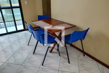 Sala de apartamento para alugar com 4 quartos, 150m² em Canto do Forte, Praia Grande