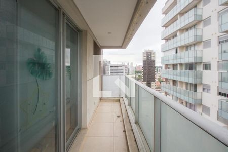 Varanda de apartamento à venda com 1 quarto, 51m² em Chácara Santo Antônio (zona Sul), São Paulo