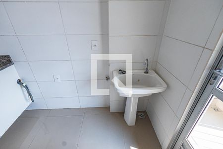 Cozinha de apartamento à venda com 2 quartos, 60m² em Santa Amelia, Belo Horizonte