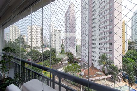 Varanda da Sala - Vista  de apartamento à venda com 4 quartos, 184m² em Vila Mariana, São Paulo