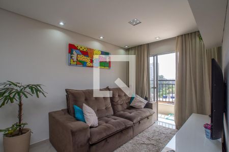 Sala de apartamento à venda com 2 quartos, 58m² em Jardim Flor da Montanha, Guarulhos