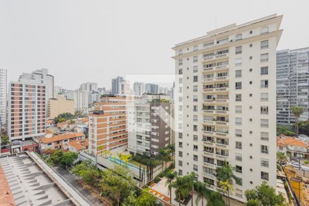 Vista da Sala de apartamento à venda com 2 quartos, 110m² em Pinheiros, São Paulo