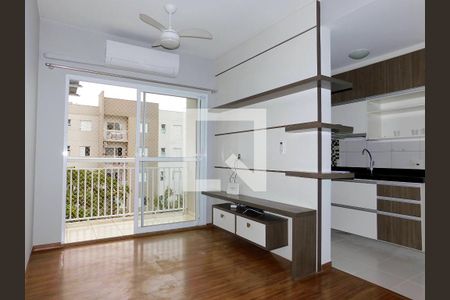 Sala de apartamento para alugar com 2 quartos, 58m² em Nova Paulínia, Paulínia