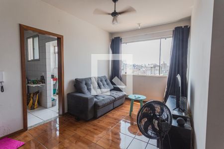 Sala de apartamento à venda com 3 quartos, 85m² em Santa Tereza, Belo Horizonte