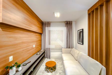 Sala de apartamento à venda com 2 quartos, 59m² em Jardim Sabara, São Paulo