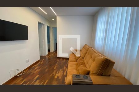 Sala de apartamento à venda com 3 quartos, 65m² em Estoril, Belo Horizonte