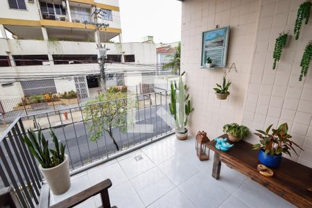 Varanda da Sala de apartamento para alugar com 3 quartos, 80m² em Engenho de Dentro, Rio de Janeiro