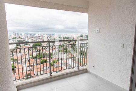 Varanda da sala de apartamento para alugar com 2 quartos, 56m² em Vila Dom Pedro I, São Paulo