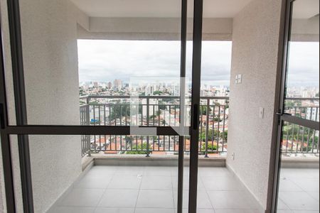 Varanda da sala de apartamento para alugar com 2 quartos, 56m² em Vila Dom Pedro I, São Paulo