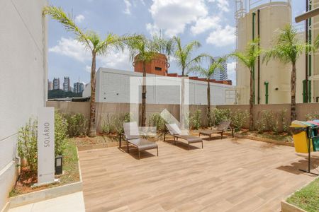 Área Comum - Solário de apartamento para alugar com 1 quarto, 26m² em Jardim Caravelas, São Paulo