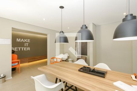 Área comum - Coworking de apartamento para alugar com 1 quarto, 26m² em Jardim Caravelas, São Paulo