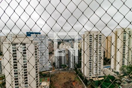 Vista da Sala de apartamento para alugar com 3 quartos, 142m² em Vila Andrade, São Paulo