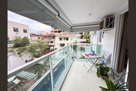 Varanda da Sala de apartamento à venda com 2 quartos, 68m² em Méier, Rio de Janeiro