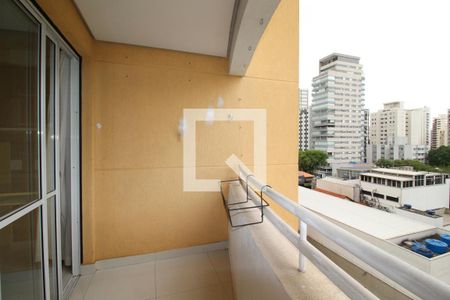 Varanda  de apartamento para alugar com 2 quartos, 54m² em Indianópolis, São Paulo