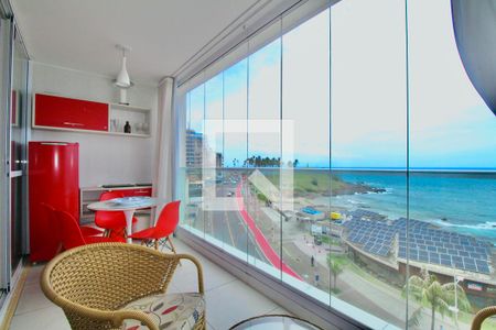 Varanda Sala de apartamento para alugar com 1 quarto, 59m² em Barra, Salvador