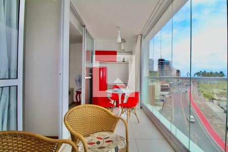 Varanda Sala de apartamento para alugar com 1 quarto, 59m² em Barra, Salvador