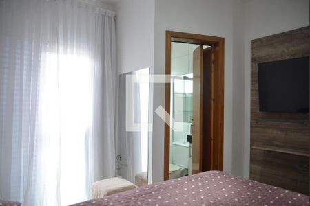 Quarto Suite 1 de casa para alugar com 2 quartos, 75m² em Vila Helena, Santo André