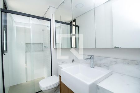 Banheiro de apartamento à venda com 2 quartos, 115m² em Santo Antônio, Belo Horizonte