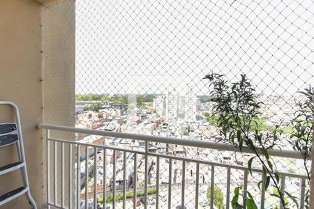 Varanda da Sala de apartamento para alugar com 2 quartos, 49m² em Itaquera, São Paulo