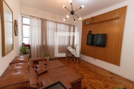 Sala de apartamento à venda com 2 quartos, 74m² em Icaraí, Niterói