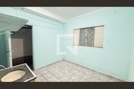 Quarto - Cozinha de kitnet/studio para alugar com 1 quarto, 15m² em Vila Bela Vista, Santo André