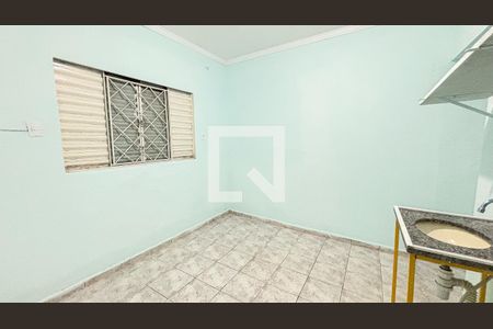 Quarto - Cozinha de kitnet/studio para alugar com 1 quarto, 15m² em Vila Bela Vista, Santo André