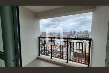 Varanda da Sala de apartamento para alugar com 2 quartos, 63m² em Marapé, Santos