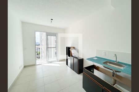 Sala/Cozinha de apartamento para alugar com 2 quartos, 47m² em Socorro, São Paulo