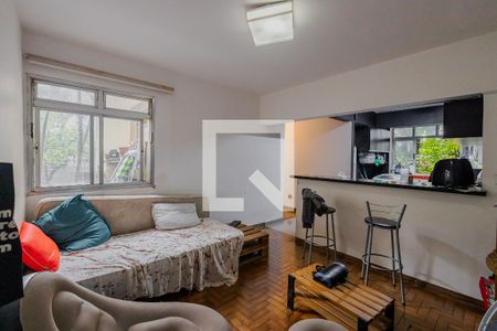 Sala de apartamento à venda com 3 quartos, 57m² em Pinheiros, São Paulo