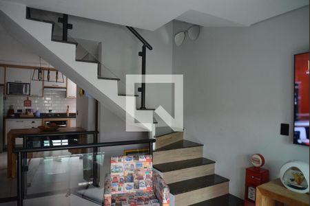 Sala de casa à venda com 2 quartos, 100m² em Jardim, Santo André