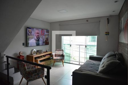 Sala de casa à venda com 2 quartos, 100m² em Jardim, Santo André