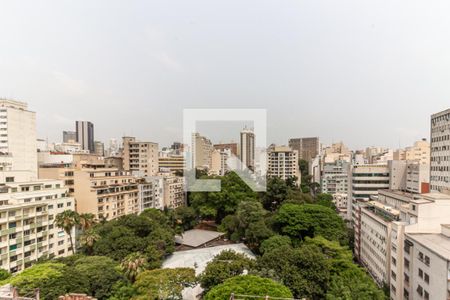 Vista da Sala de apartamento à venda com 1 quarto, 26m² em Vila Buarque, São Paulo