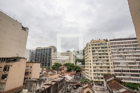 Quarto vista de kitnet/studio para alugar com 1 quarto, 50m² em Glória, Rio de Janeiro