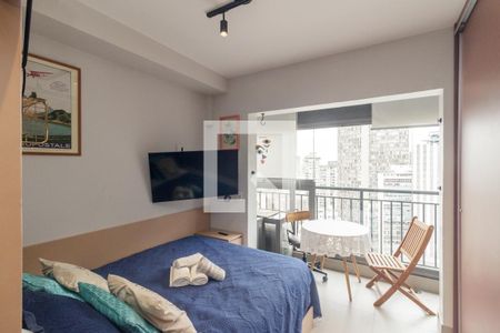 Studio de kitnet/studio para alugar com 1 quarto, 21m² em República, São Paulo