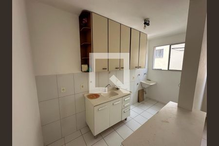 Cozinha  de apartamento para alugar com 2 quartos, 50m² em Bonfim Paulista, Ribeirão Preto