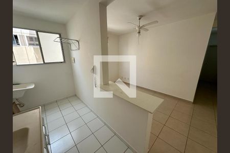 Cozinha  de apartamento para alugar com 2 quartos, 50m² em Bonfim Paulista, Ribeirão Preto