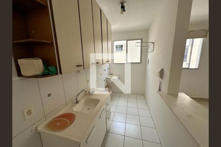 Cozinha  de apartamento para alugar com 2 quartos, 50m² em Bonfim Paulista, Ribeirão Preto