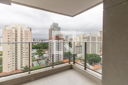 Varanda Sala de apartamento para alugar com 1 quarto, 50m² em Perdizes, São Paulo