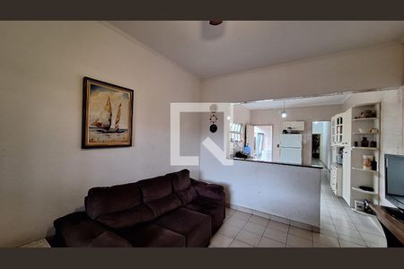 Sala de casa para alugar com 2 quartos, 211m² em Guilhermina, Praia Grande