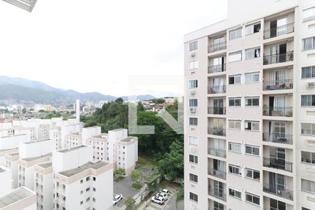 Vista da varanda da sala de apartamento à venda com 2 quartos, 50m² em Sampaio, Rio de Janeiro