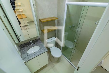 Banheiro de apartamento para alugar com 1 quarto, 29m² em São Judas, São Paulo