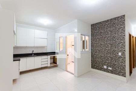 Sala e Cozinha de apartamento para alugar com 2 quartos, 53m² em Vila Curuçá, Santo André